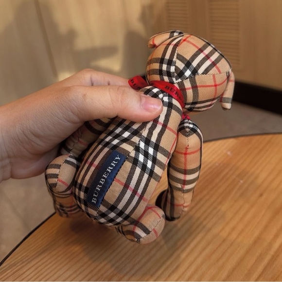 Burberry Plush 1998 Premium Collection Bear Canvas Beige BURBERRY Burberrys C... - Picture 4 of 5